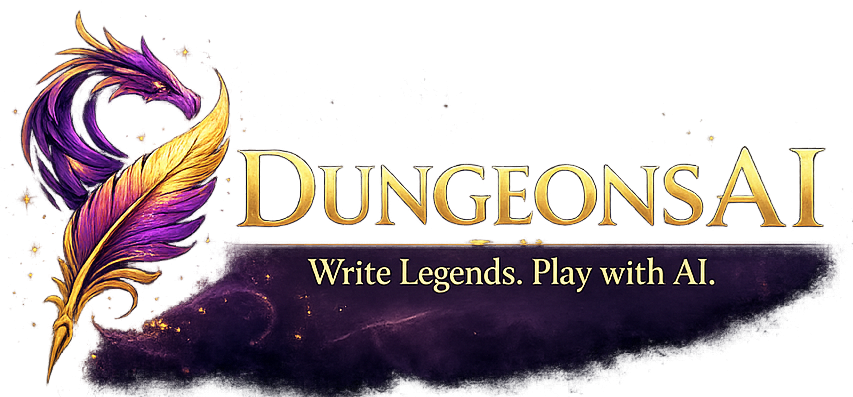 Dungeons Dragon Quill Logo